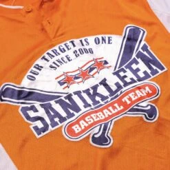 Vintage 'Sanikleen' Baseball Jersey Shirt 6 Vintage 'Sanikleen' Baseball Jersey Shirt -Vintages Shop AM 07 cut