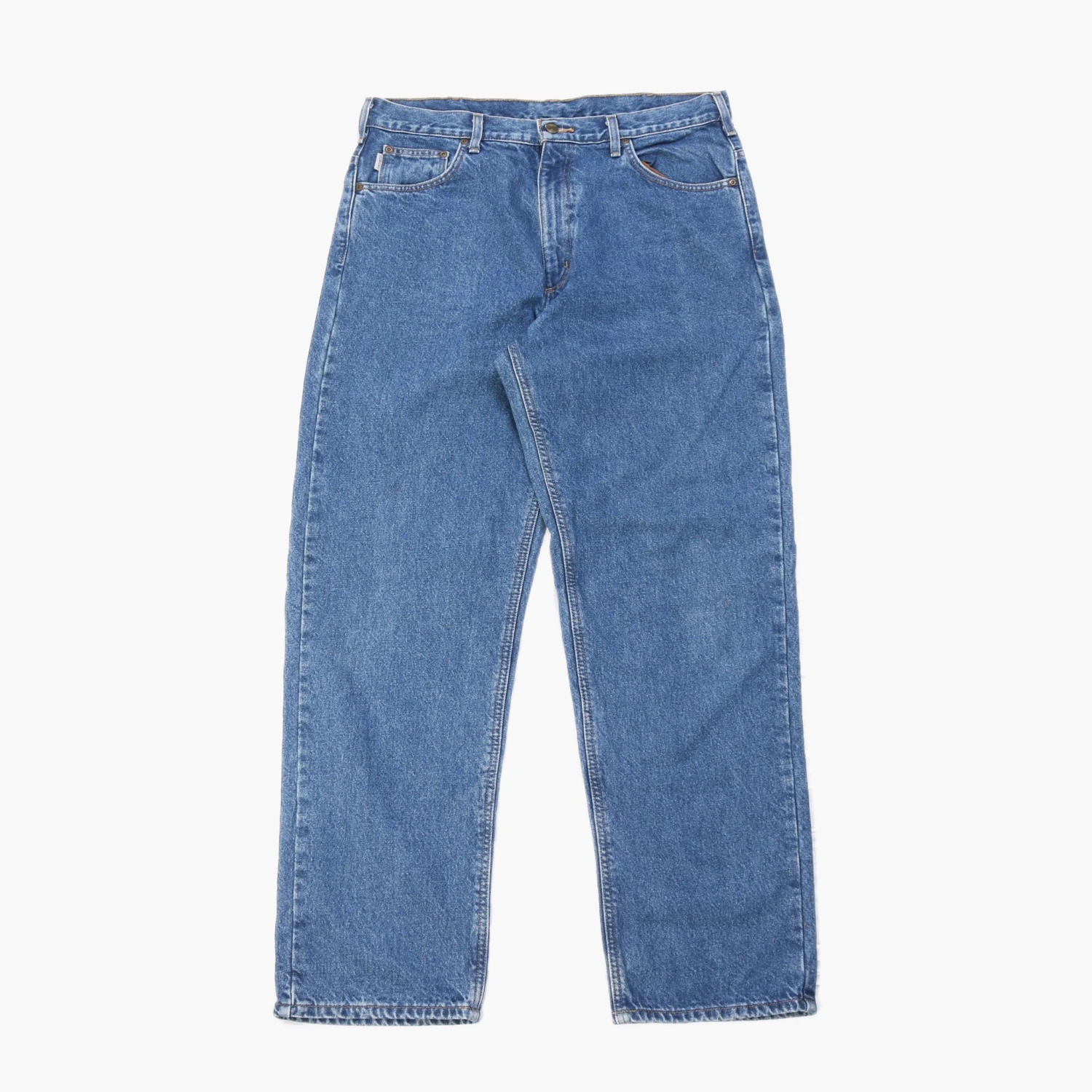 Carhartt Vintage Flannel Lined Pants - Denim - 36/32 2 Carhartt Vintage Flannel Lined Pants - Denim - 36/32 - Image 2