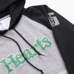 Russell Athletic 'Hearts' Hooded Sweatshirt -Vintages Shop AM 1460 cut