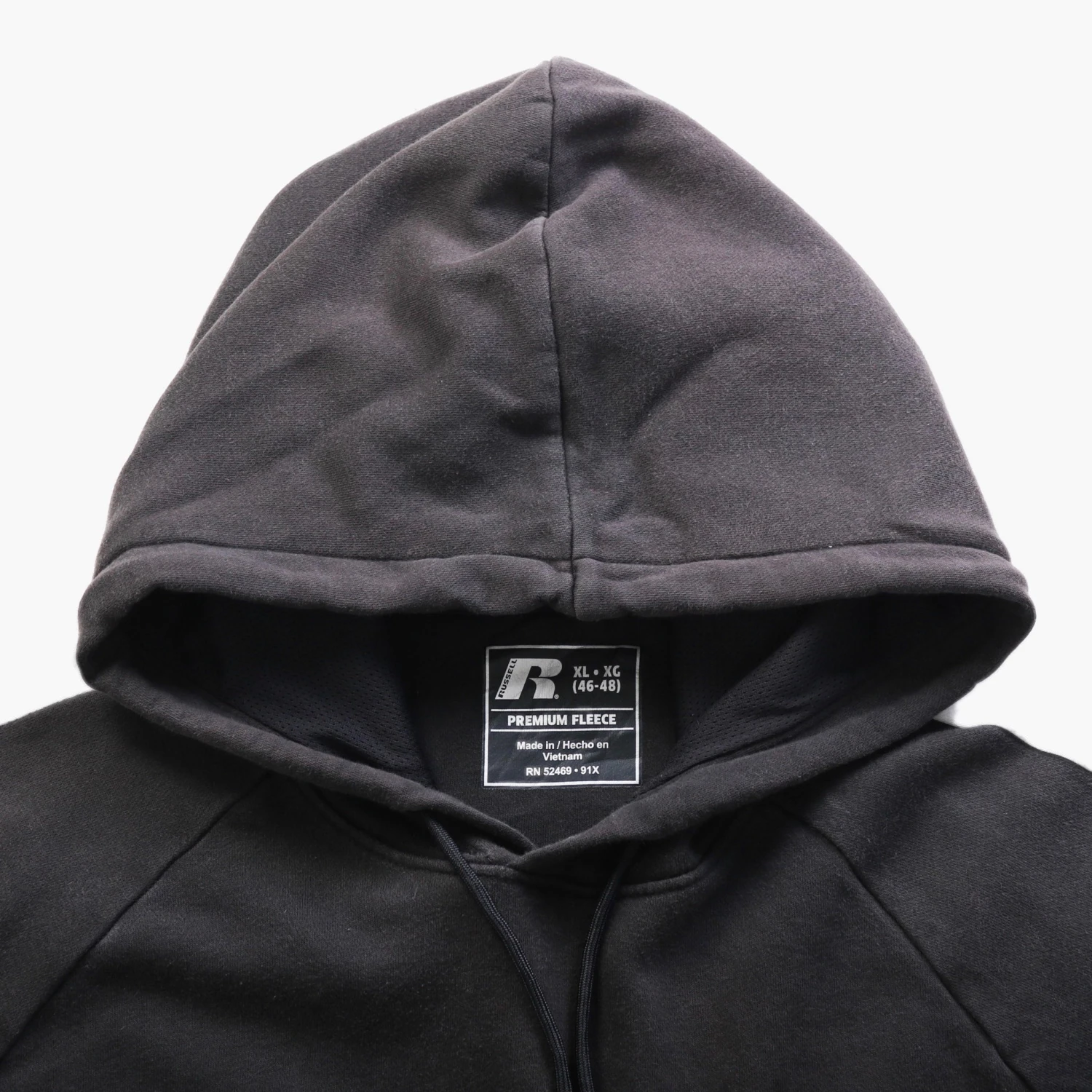 Russell Athletic Black Hooded Sweatshirt 4 Russell Athletic Black Hooded Sweatshirt - Image 4