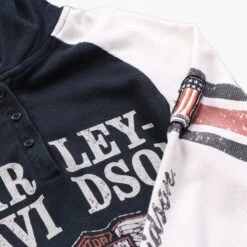 Harley Davidson 'Two-Tone' Sweatshirt 6 Harley Davidson 'Two-Tone' Sweatshirt -Vintages Shop AM 45 cut