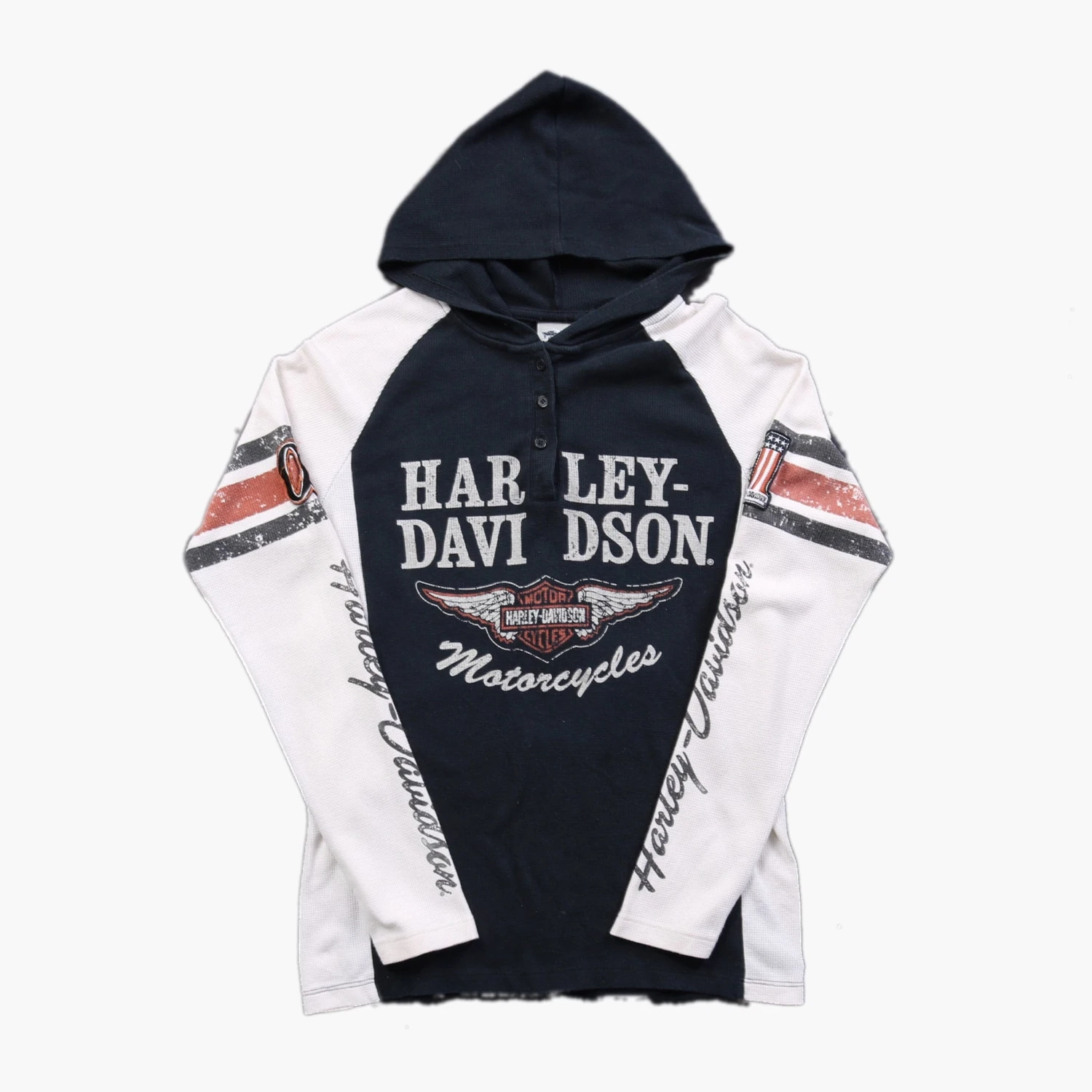 Harley Davidson 'Two-Tone' Sweatshirt 1 Harley Davidson 'Two-Tone' Sweatshirt