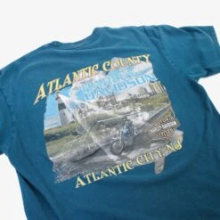 Harley Davidson 'Atlantic County' T-Shirt -Vintages Shop IMG 0437 cut 86c5bd84 7c6a 4011 b17d ce7c438ae857