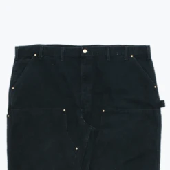 Vintage Carhartt Double Knee Carpenter Pants - Black - 46/40 -Vintages Shop IMG 0542 cut