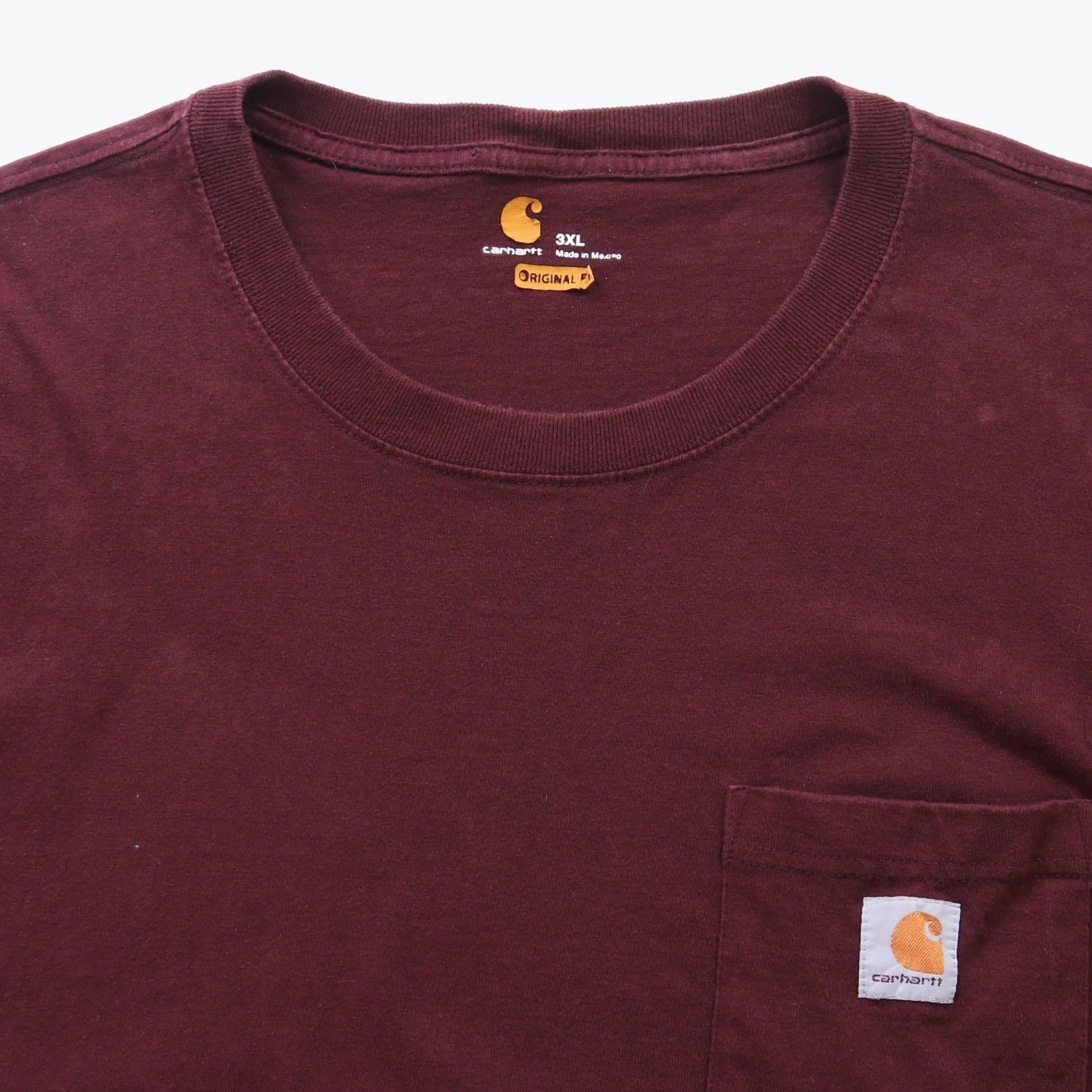 Carhartt Vintage T-Shirt - Burgundy 4 Carhartt Vintage T-Shirt - Burgundy - Image 4