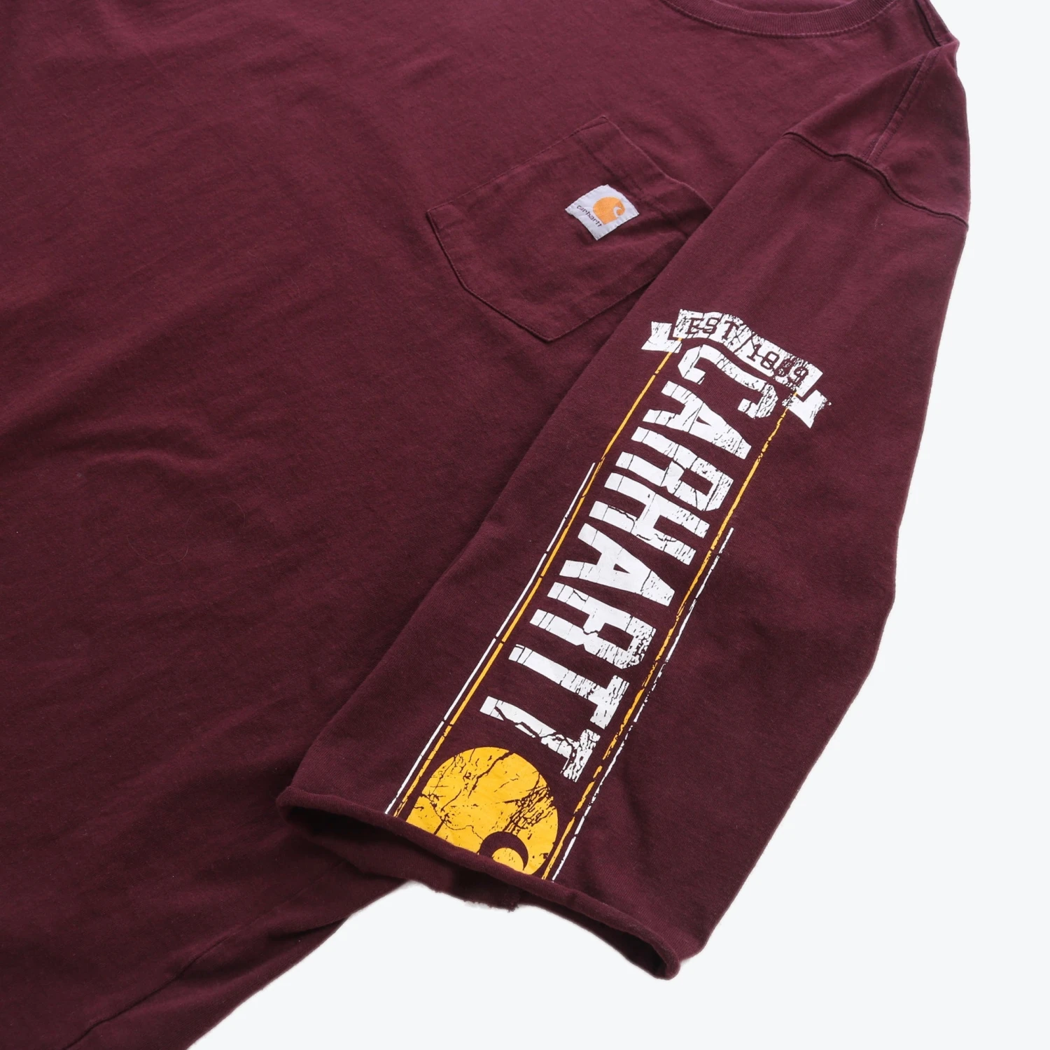 Carhartt Vintage T-Shirt - Burgundy 3 Carhartt Vintage T-Shirt - Burgundy - Image 3