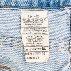 Carhartt Vintage Pants - Washed Denim - 38/32 9 Carhartt Vintage Pants - Washed Denim - 38/32 -Vintages Shop IMG 1071 71e4f6a3 dc29 4c92 b30e eecdf6f448af