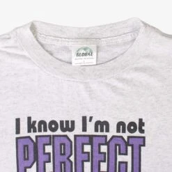 Vintage 'Not Perfect' T-shirt -Vintages Shop IMG 1206 cut 0fbe981e 4dca 4444 8df0 28083184dc15