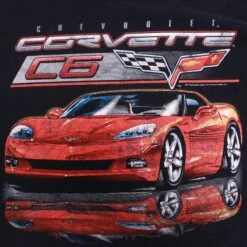Vintage 'Corvette' NASCAR T-Shirt -Vintages Shop IMG 1564 2