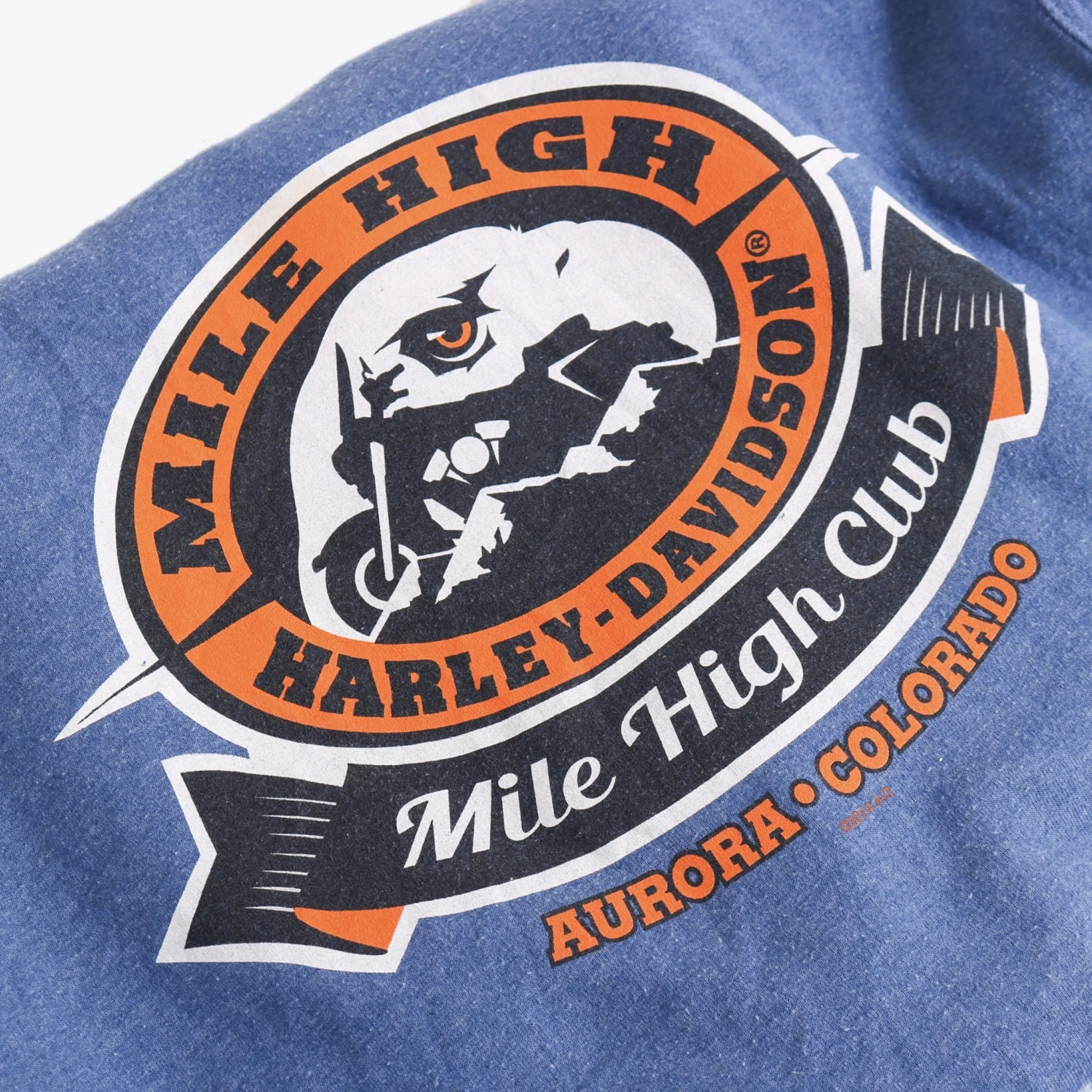 Harley Davidson 'Mile High' Sweatshirt 4 Harley Davidson 'Mile High' Sweatshirt - Image 4