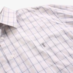 Yves Saint Laurent Vintage Shirt - Blue Check -Vintages Shop IMG 1775 cut d8e19ec9 9288 4ef5 9440 a6a7681c8b78