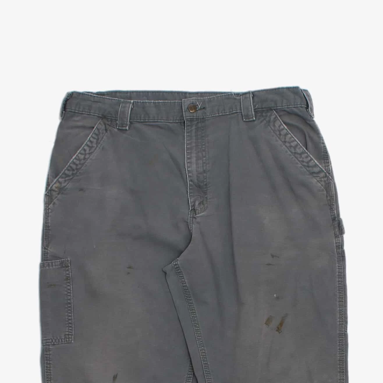 Vintage Carhartt Carpenter Pants - Grey - 38/32 3 Vintage Carhartt Carpenter Pants - Grey - 38/32 - Image 3