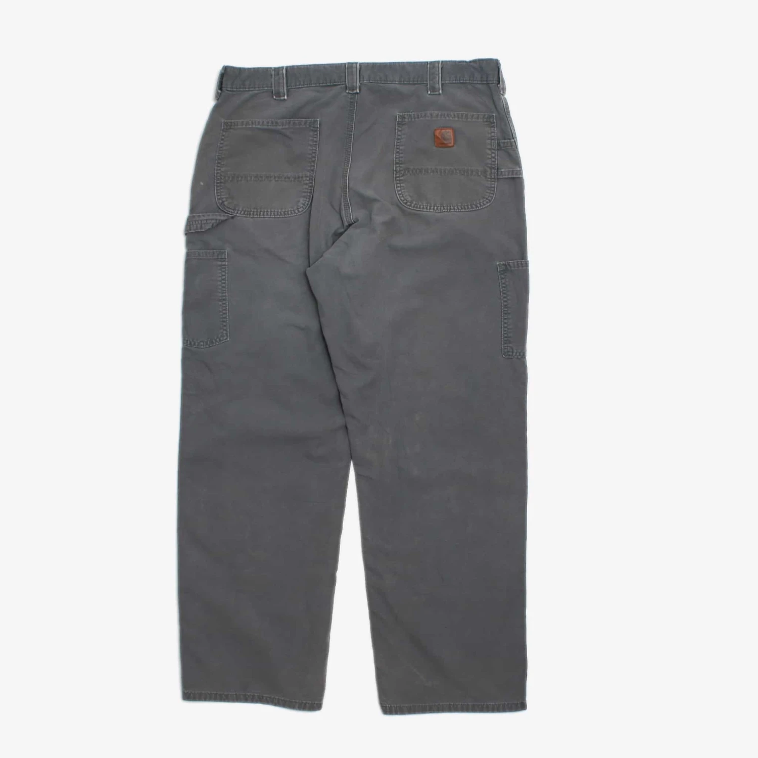 Vintage Carhartt Carpenter Pants - Grey - 38/32 2 Vintage Carhartt Carpenter Pants - Grey - 38/32 - Image 2