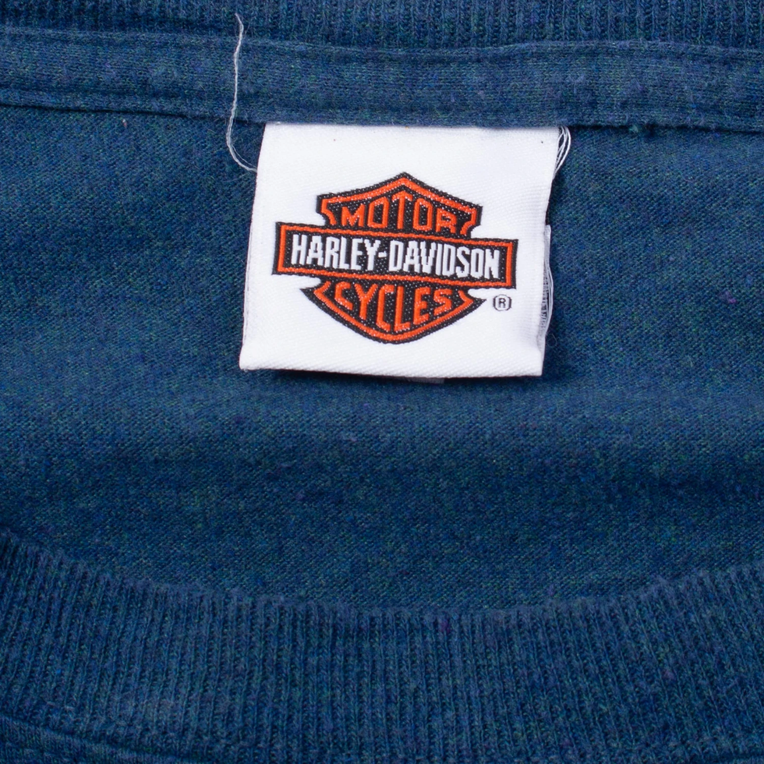 Vintage Harley Davidson 'Thunderbolt' T-Shirt - Blue 4 Vintage Harley Davidson 'Thunderbolt' T-Shirt - Blue - Image 4