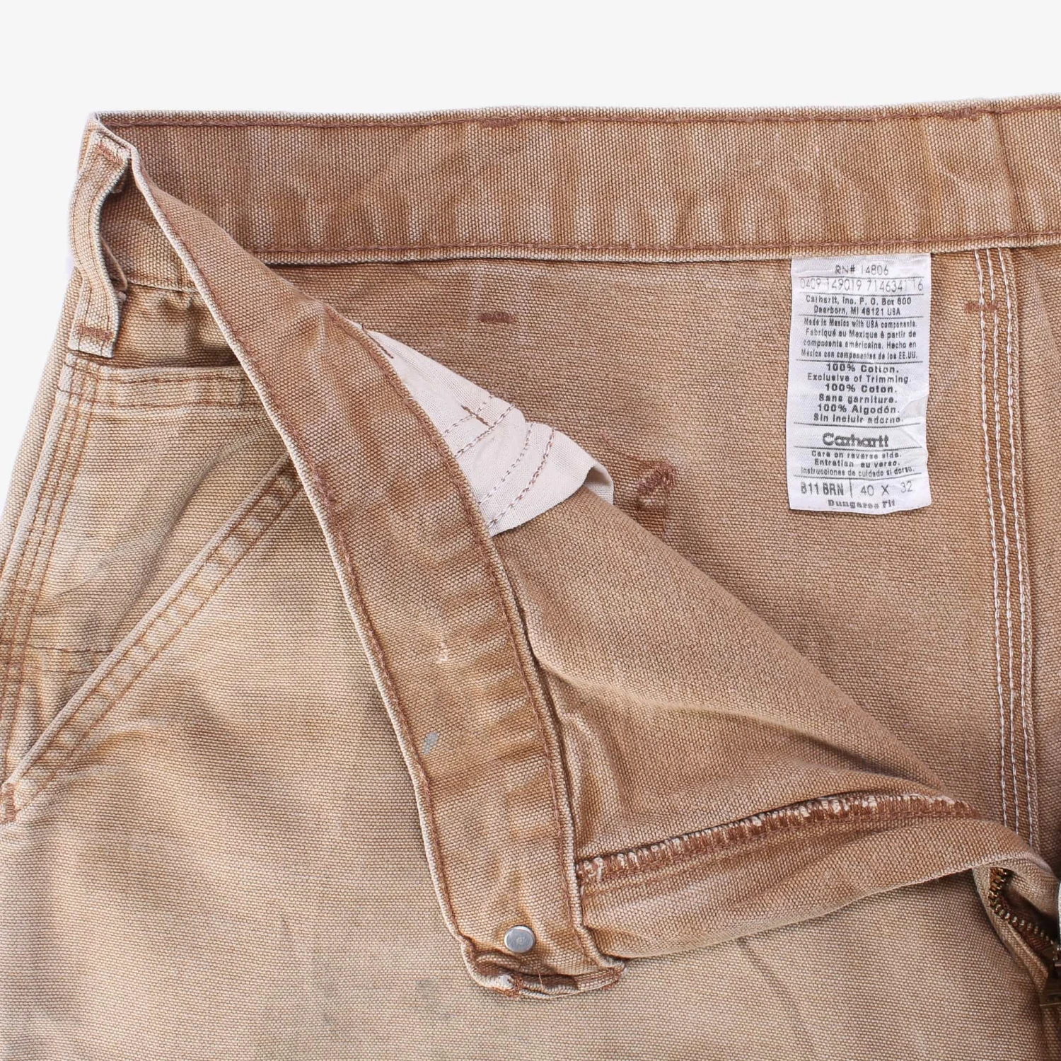 Carhartt Vintage Carpenter Pants - Hamilton Brown - 40/32 7 Carhartt Vintage Carpenter Pants - Hamilton Brown - 40/32 - Image 7
