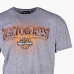 Vintage Harley Davidson 'Biketoberfest T-Shirt' - Grey -Vintages Shop IMG 3243 cut