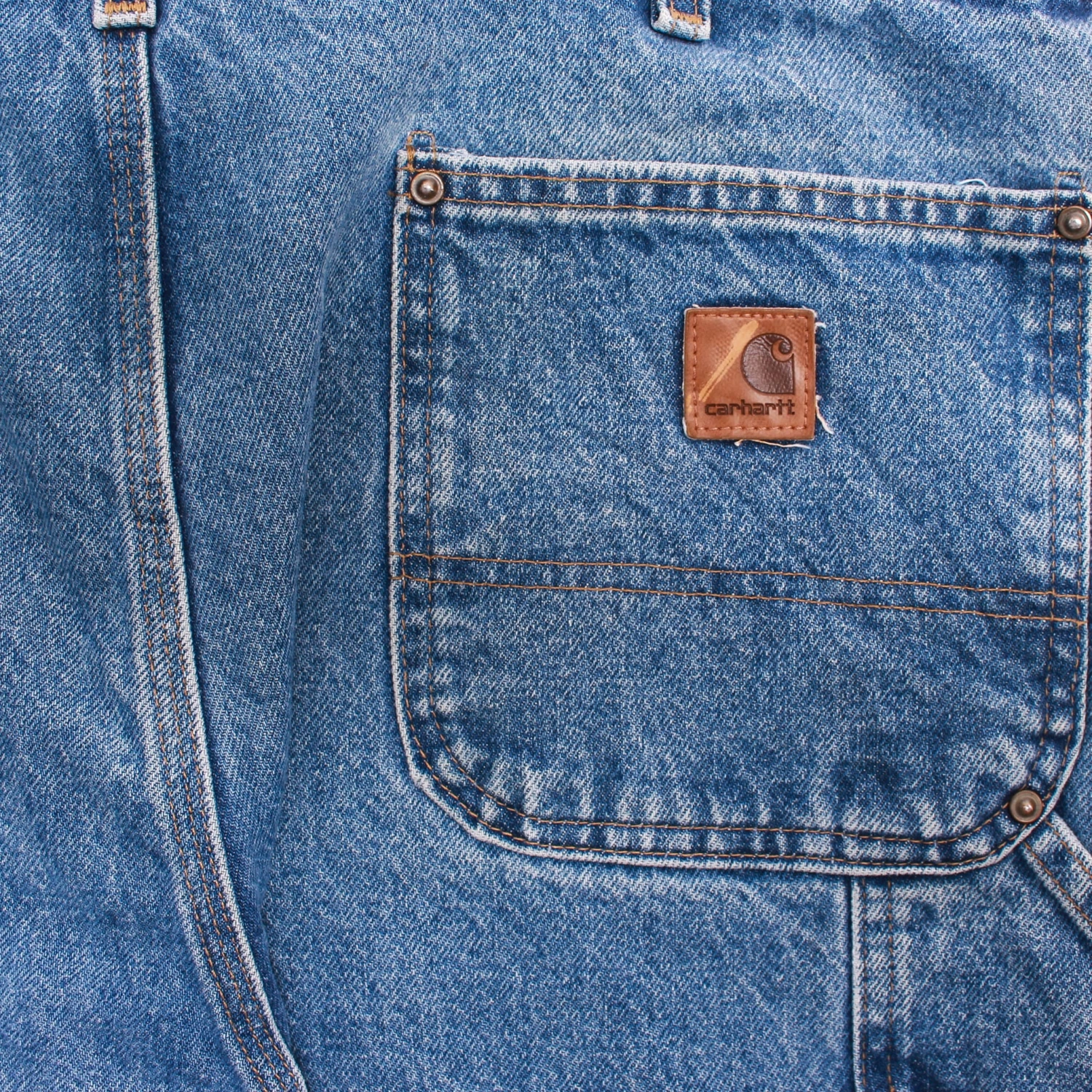Vintage Carhartt Double Knee Carpenter Pants - Denim - 38/30 3 Vintage Carhartt Double Knee Carpenter Pants - Denim - 38/30 - Image 3