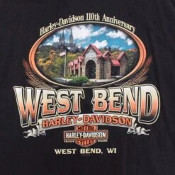 Harley Davidson 'West Bend' T-Shirt -Vintages Shop IMG 3785 63256bd1 6605 4b06 8708 2273ec5f5654