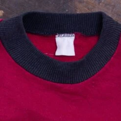 Vintage 'The Activity Line' Graphic Sweatshirt - Red -Vintages Shop IMG 3840