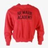 Vintage Russell Athletic 'Newark Academy' Sweatshirt - Red