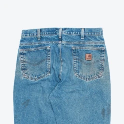 Vintage Carhartt Carpenter Pants - Denim - 34/32 -Vintages Shop IMG 4728 cut