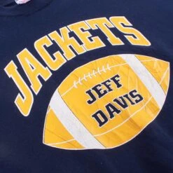 Vintage 'Jackets Jeff Davis' Sweatshirt -Vintages Shop IMG 4812