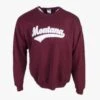 Vintage 'Montana' Graphic Sweatshirt - Maroon