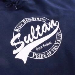 Vintage 'Sultan High School' Hooded Sweatshirt -Vintages Shop IMG 4869