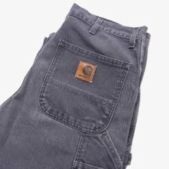 Carhartt Vintage Carpenter Pants - Washed Blue - 32/28 -Vintages Shop IMG 5055 cut 682cd429 220e 4c59 a8fa b7de198e3952