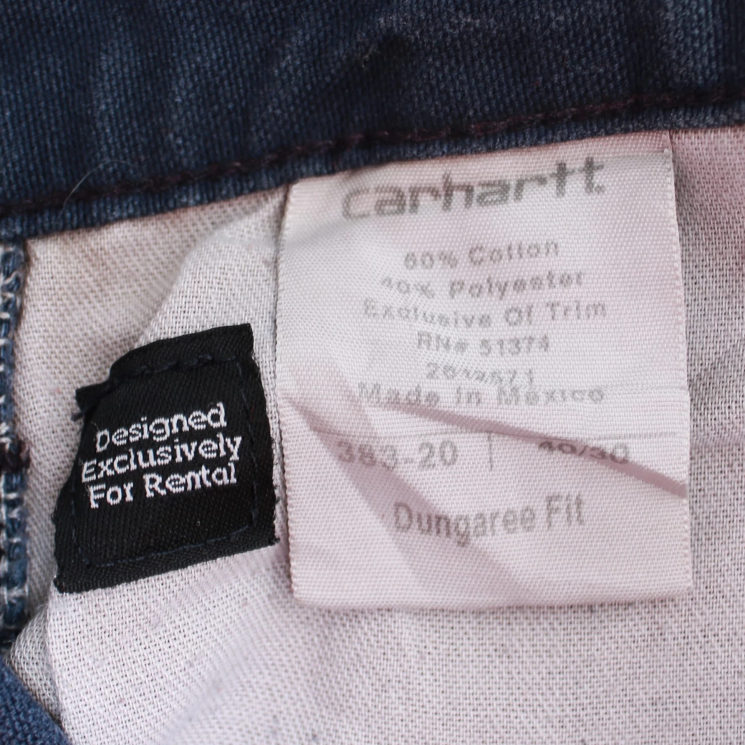 Vintage Carhartt Carpenter Pants - Navy - 40/30 4 Vintage Carhartt Carpenter Pants - Navy - 40/30 - Image 4