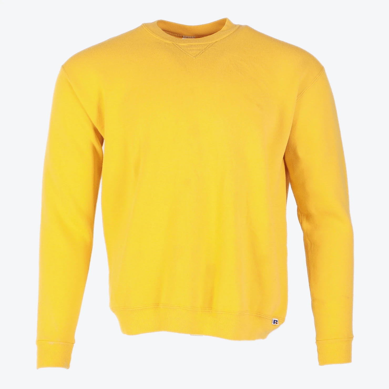 Russell Athletic Vintage Sweatshirt - Yellow 1 Russell Athletic Vintage Sweatshirt - Yellow
