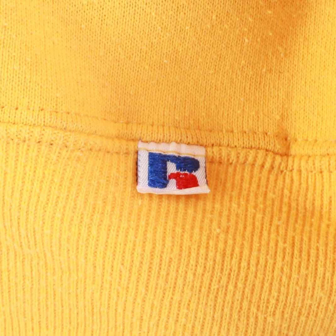 Russell Athletic Vintage Sweatshirt - Yellow 3 Russell Athletic Vintage Sweatshirt - Yellow - Image 3