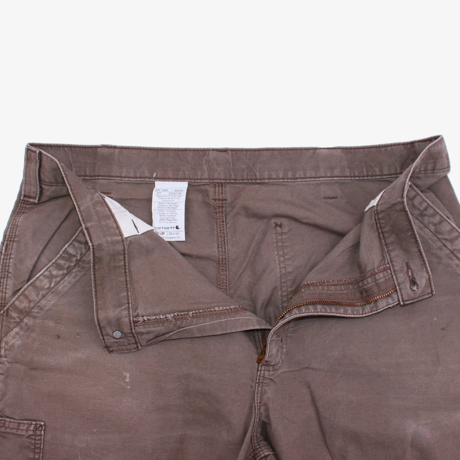 Carhartt Vintage Carpenter Pants - Grey - 38/36 6 Carhartt Vintage Carpenter Pants - Grey - 38/36 - Image 6