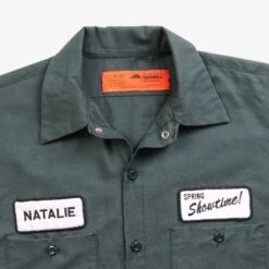 'Natalie' Garage Work Shirt -Vintages Shop IMG 6449 cut 2e96d138 d025 49bc 8ecf 27ff01181bd1
