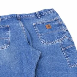 Vintage Carhartt Workwear Pants - Denim - 38x30 -Vintages Shop IMG 6712 cut
