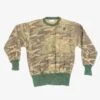 Vintage Hunting Sweatshirt - Woodland Camo