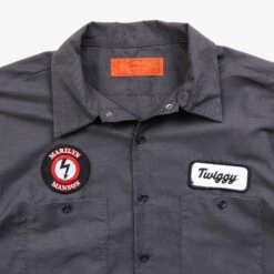 'Marilyn Manson' Garage Work Shirt -Vintages Shop IMG 6792 cut b28a235a 14ee 42c8 a95b fed5737b1c70