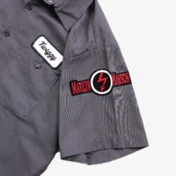 'Marilyn Manson' Garage Work Shirt -Vintages Shop IMG 6797 cut f22d77fe b39c 4d83 82b9 7e34ffb572a1