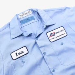 'Issac' Garage Work Shirt -Vintages Shop IMG 6808 cut 6bc5fd44 690a 4c47 8386 b046b7222a57