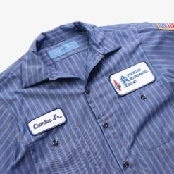 'Charles Jr' Garage Work Shirt -Vintages Shop IMG 6873 cut 3b8cff12 5f92 450c a5b9 71cda2c6b98b