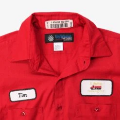 'Tim' Garage Work Shirt -Vintages Shop IMG 7283 cut 3ee25507 5ca7 48d2 94a2 014c755349d9