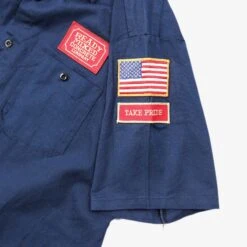 'Eugene' Garage Work Shirt -Vintages Shop IMG 7634 cut 6de4196b 7088 4f63 8eee a4f91dffa6d0