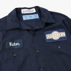 'Victor' Garage Work Shirt -Vintages Shop IMG 7748 cut adf47f60 04a1 46d9 a3f7 f18da86b68c7