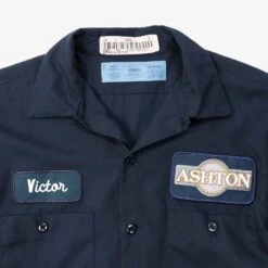 'Victor' Garage Work Shirt -Vintages Shop IMG 7750 cut f3a1bb77 46c9 4be7 b41c c929f598c38f
