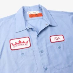 'Kyle' Garage Work Shirt -Vintages Shop IMG 7776 cut 6d91d307 0705 4704 ad35 6d7bbbd7683a