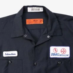'Sebastian' Garage Work Shirt -Vintages Shop IMG 7847 cut 2a39fca8 d914 435e 9ae3 42f67c7454b2