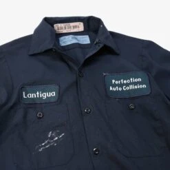 'Lantigua' Garage Work Shirt -Vintages Shop IMG 7872 cut 1b7732b0 e30d 48e7 83ef 944110c397c3