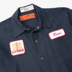 'Romo' Garage Work Shirt -Vintages Shop IMG 7989 cut cef80091 ad7e 4044 8c70 6de81dd57130