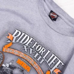 Vintage 'Ride For Life' Harley Davidson T-Shirt 7 Vintage 'Ride For Life' Harley Davidson T-Shirt -Vintages Shop IMG 8535 627eb66b 3e09 4211 a98f e25a79745e6f
