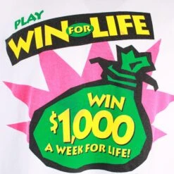 Vintage 'Win For Life' T-Shirt -Vintages Shop IMG 9489 a7294dd5 78b4 40f0 92ca 77f59b7cd283